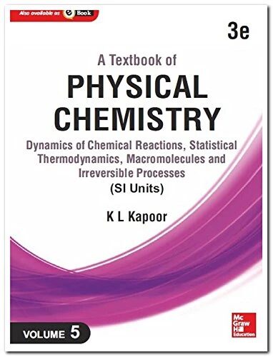 A Textbook of Physical Chemistry