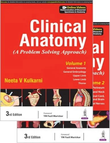 Clinical Anatomy (A Problem Solving Approach) 2 Vols. with DVD
