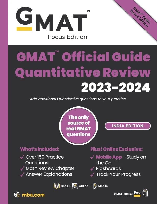GMAT Official Guide Quantitative Review 2023