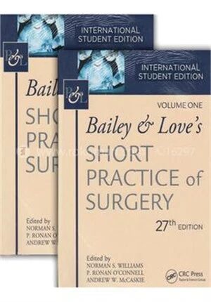 Bailey and Love's Short Practice of Surgery (Set of Vols. 1, and 2)